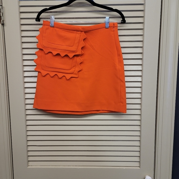 Victoria Beckham Dresses & Skirts - Victoria Beckham orange extra small skirt